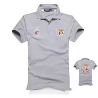 hombre t-shirt ralph lauren 2013 cotton transpiration col haut prl-67 gray